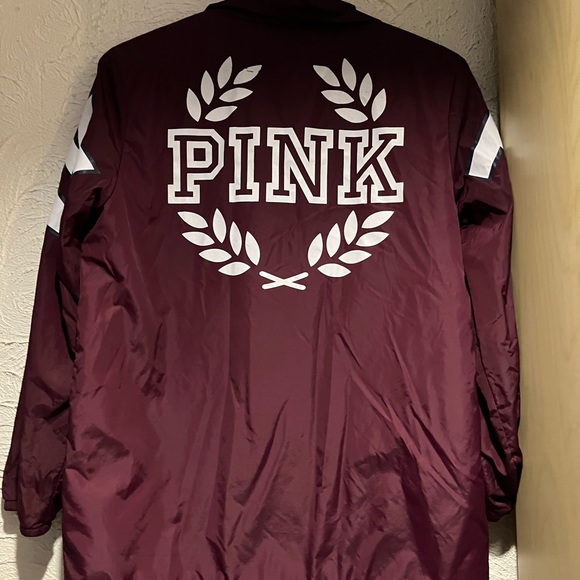 Victoria Secret PINK Burgundy Jacket - Picture 4 of 5